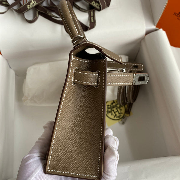 Hermes - Birkin 19 cm Brun Taupe