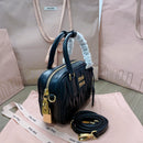 Miumiu - Arcadie matelassé nappa leather bag Noir