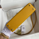 Hermes - Birkin 19 cm Miel doré