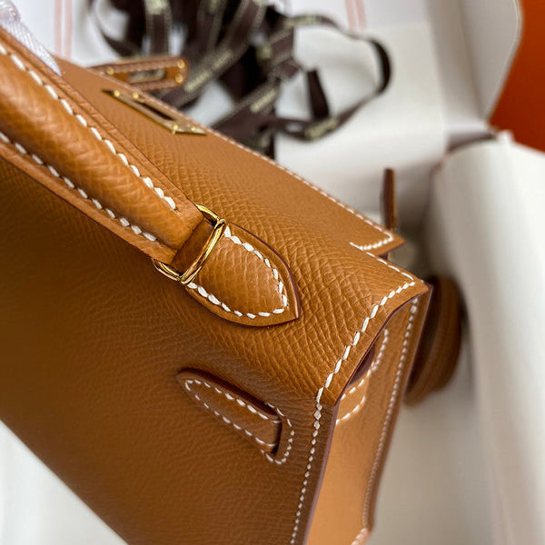 Hermes - Birkin 19 cm Marron cognac