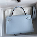 Birkin Bleu verre d'eau 19 cm Bleu glacier