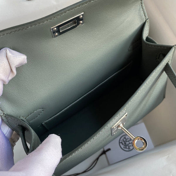 Hermes - Birkin 19 cm Vert émeraude Foncé