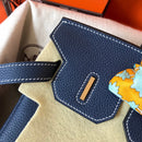 Hermes - Birkin 35 cm Bleu nuit