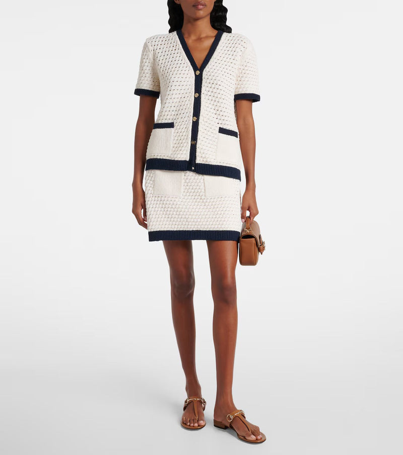 Gucci - Cardigan en coton mélangé