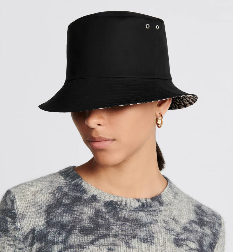 Dior - Bob Teddy-D réversible à petit bord Noir