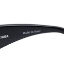 Balenciaga BB0096S Dynasty Black Acetate Rectangle Sunglasses