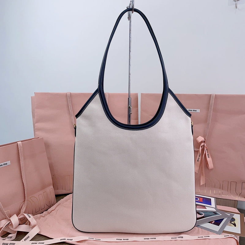 Miumiu - Leather Bag Blanc