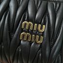 Miumiu - Wander matelassé nappa leather hobo bag