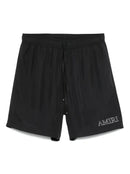 Amiri - Short à logo brodé Noir