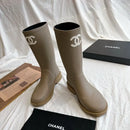 Chanel - Bottes Rain Wellington Rubber en caoutchouc (3 coloris)