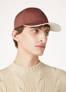 Loro Piana - Casquette Bourgogne/Ivory