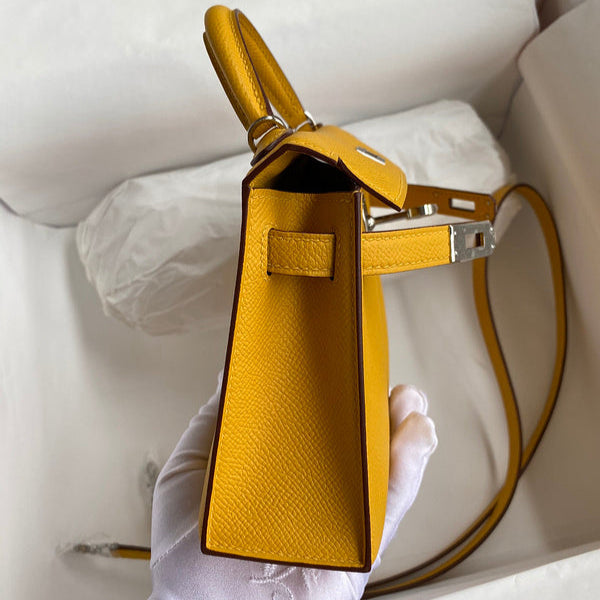 Hermes - Birkin 19 cm Miel doré