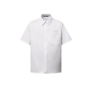 Louis Vuitton - Chemise manches courtes à poche Monogram Blanc