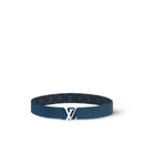 Louis Vuitton - Ceinture LV Initiales 40 mm réversible Bleu