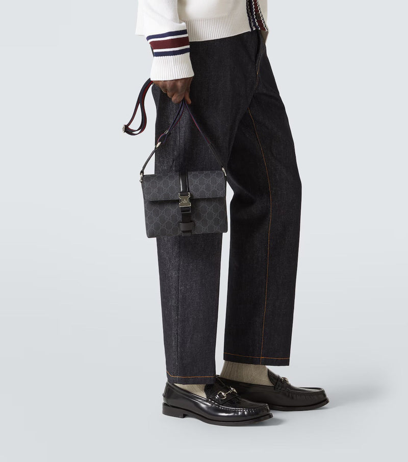Gucci - Sac à bandoulière GG Mini Noir