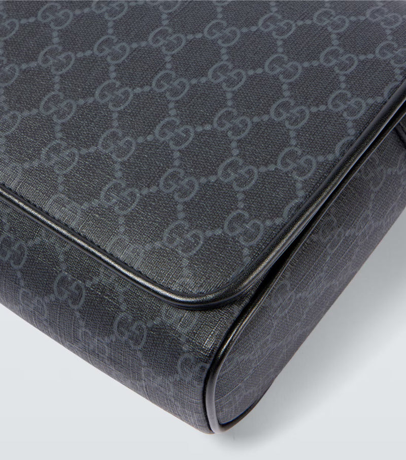 Gucci - Sac à bandoulière GG en toile Noir