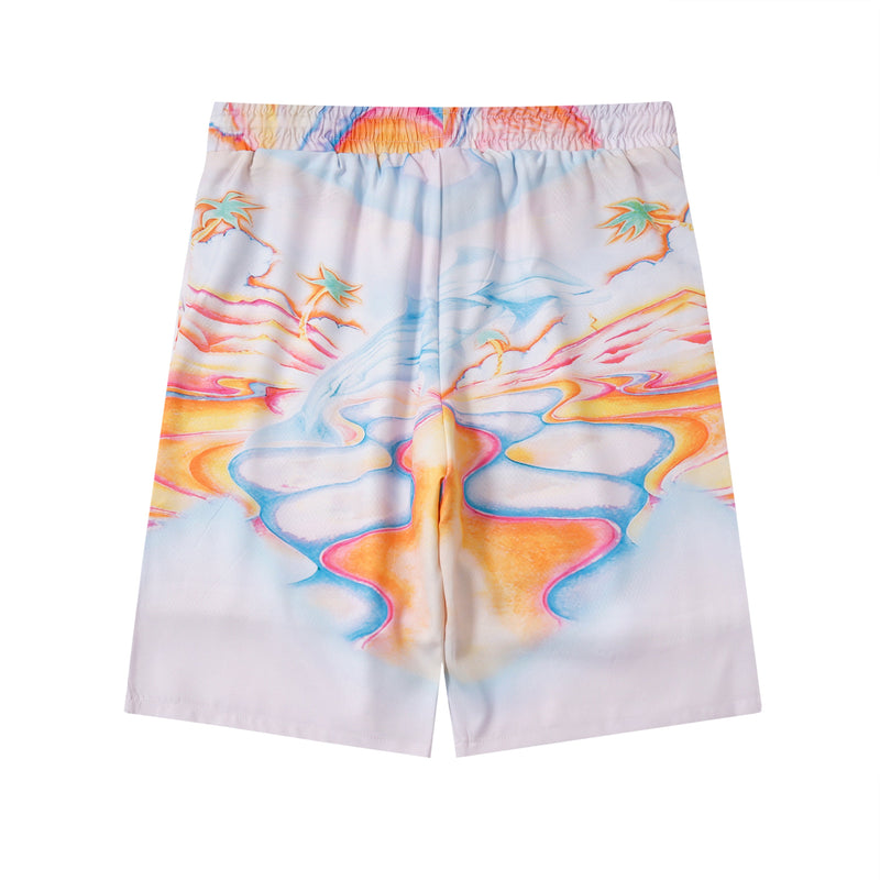 Casablanca Paris - Ensemble CHEMISE + SHORT Surf Vibes