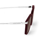 Louis Vuitton - Lunettes de soleil carrées LV Rise Burgundy