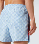 GUCCI - Short de bain GG Bleu