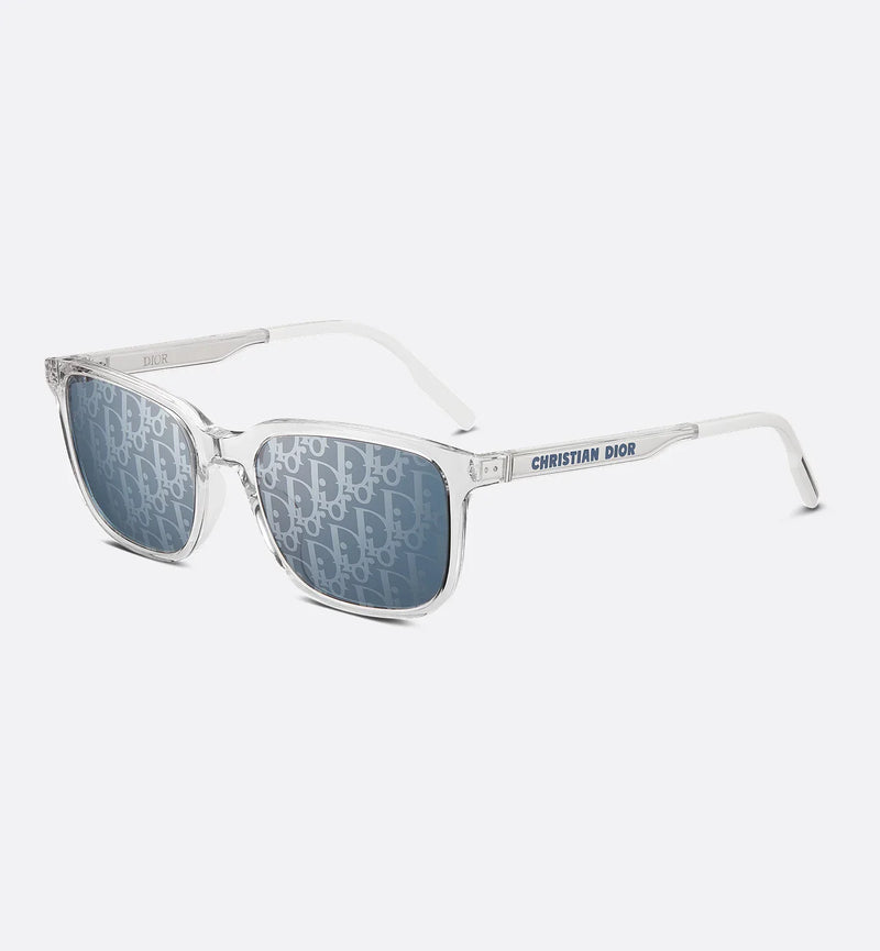 Dior - Lunettes De Soleil DiorTag SU rectangulaires Cristal