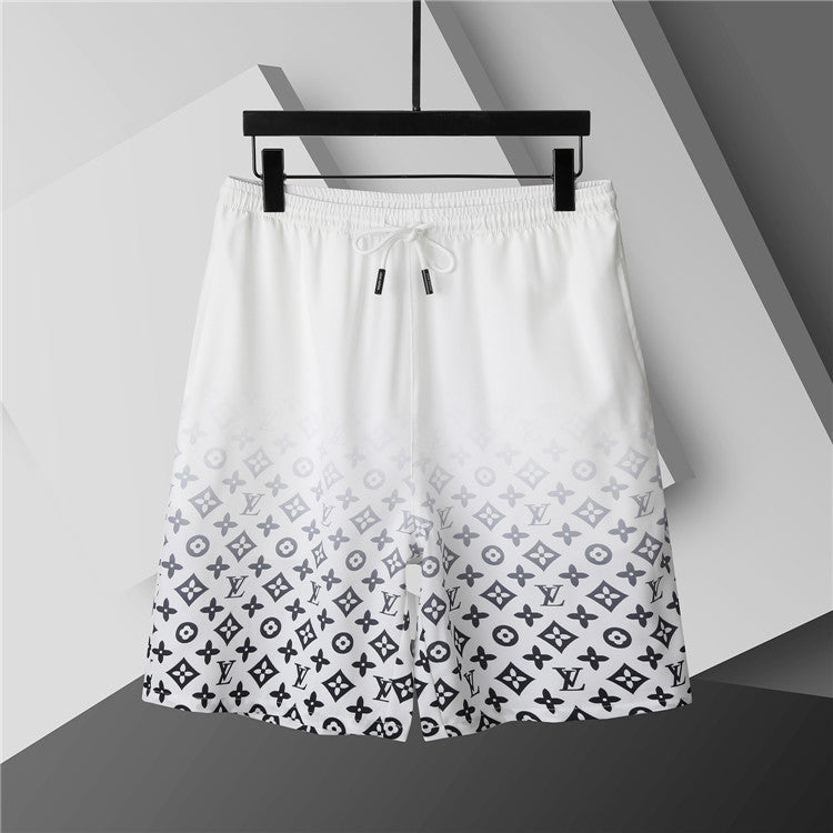 Louis Vuitton - Ensemble CHEMISE + SHORT logo LV Blanc