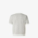 Fendi - T-shirt en tissu FF Blanc