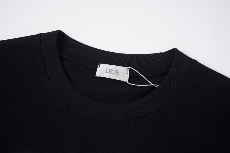 Dior - T-shirt Dior Graphic Coloré Noir