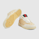 BASKETS GUCCI RE-WEB POUR HOMME Blanc Beige