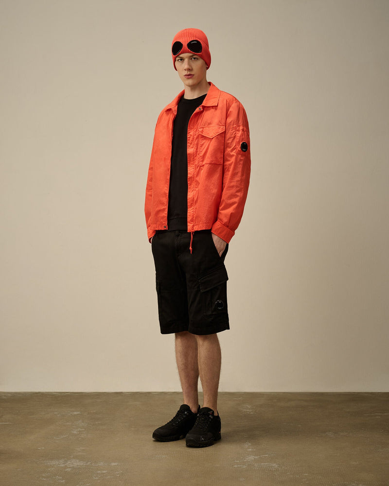 C.P Company - Short Cargo stretch sateen Noir