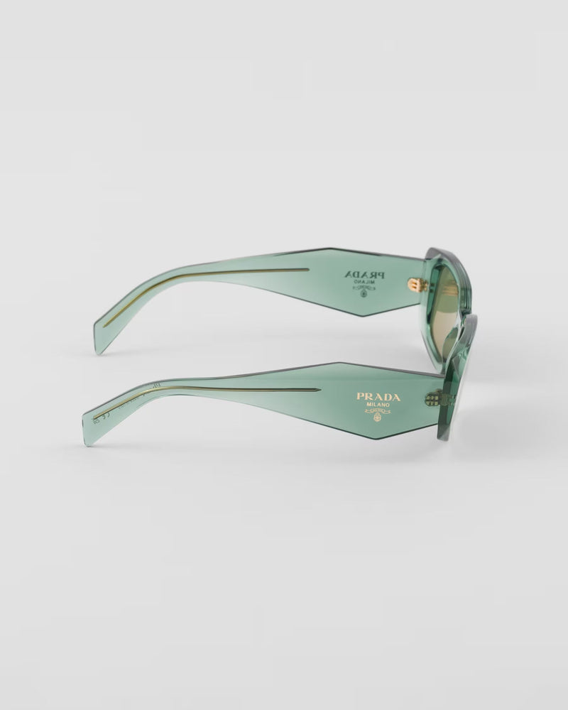 Prada - Lunettes De Soleil Prada Symbole Verres Sauge