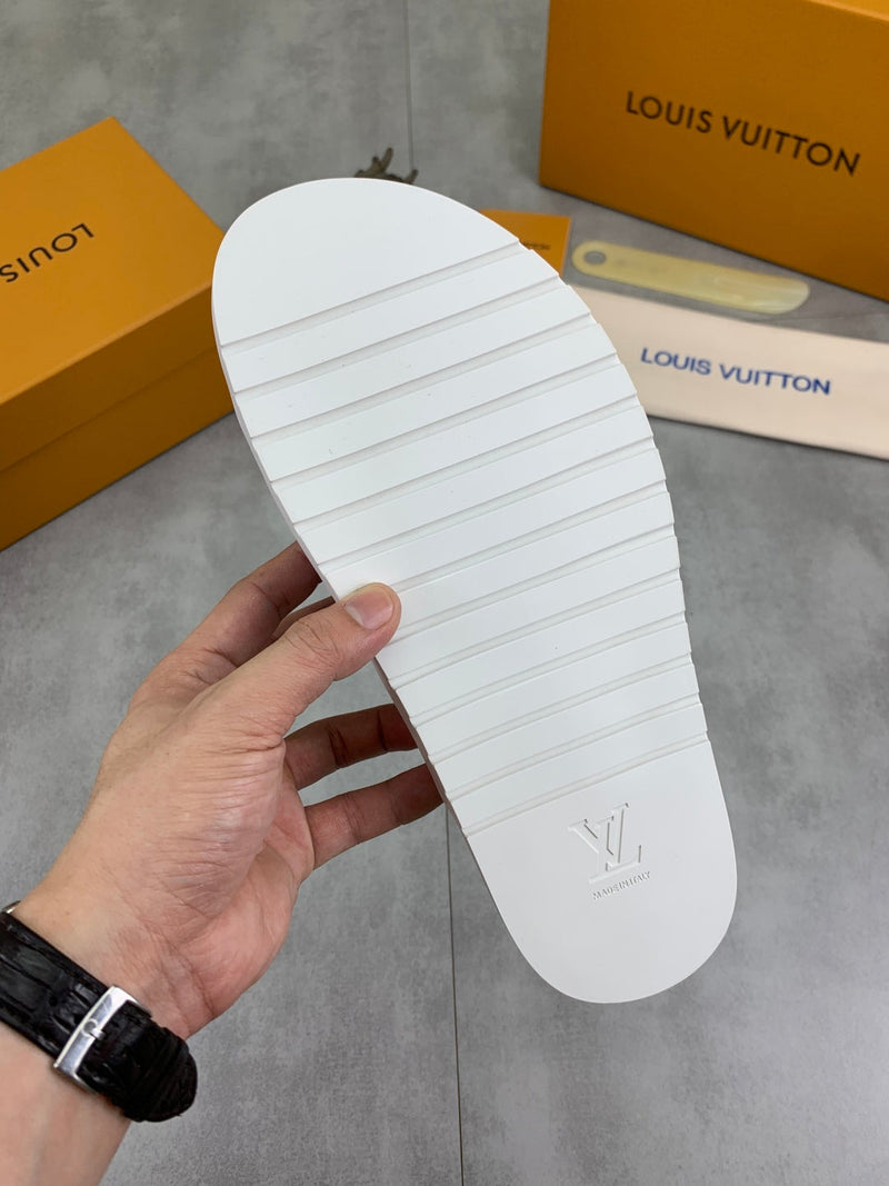 Louis Vuitton - Sandale LV x TM Multicolore Blanc