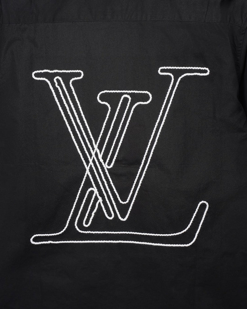 Louis Vuitton - Chemise manches longues Brodé LV Noir