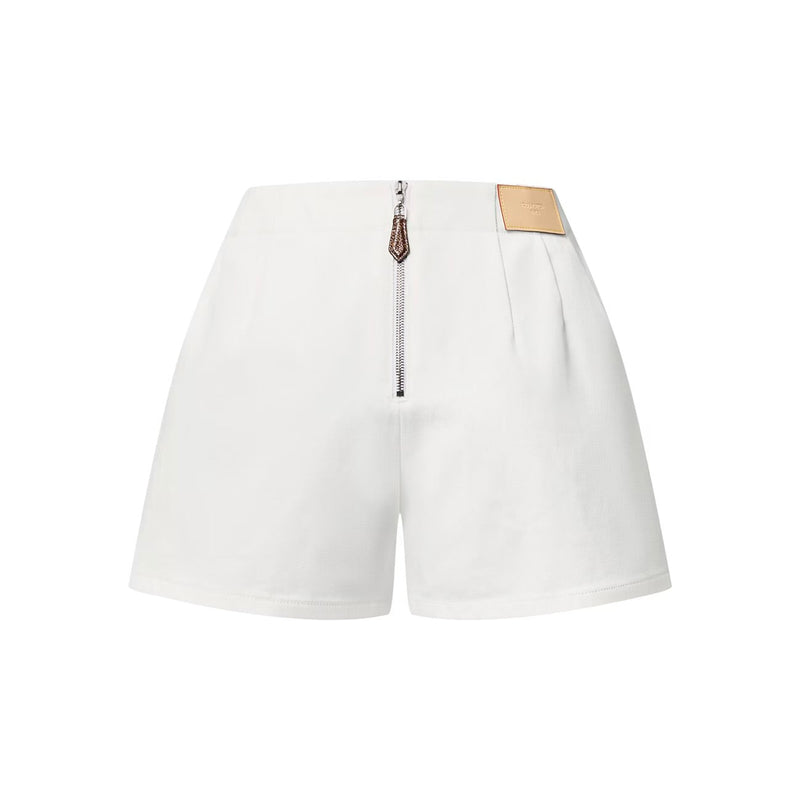 Louis Vuitton - Short court à pinces en denim