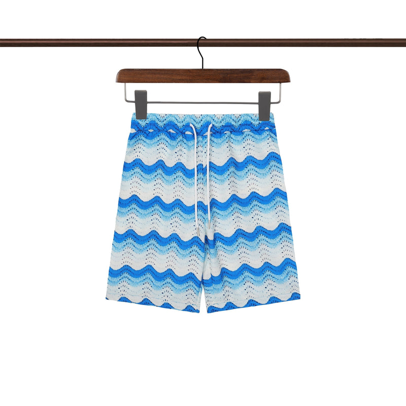 Ensemble Casablanca Bleu Wavy Gradient Crochet