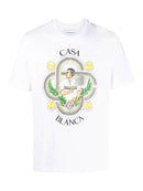 Casablanca - T-shirt Over Tennis Blanc