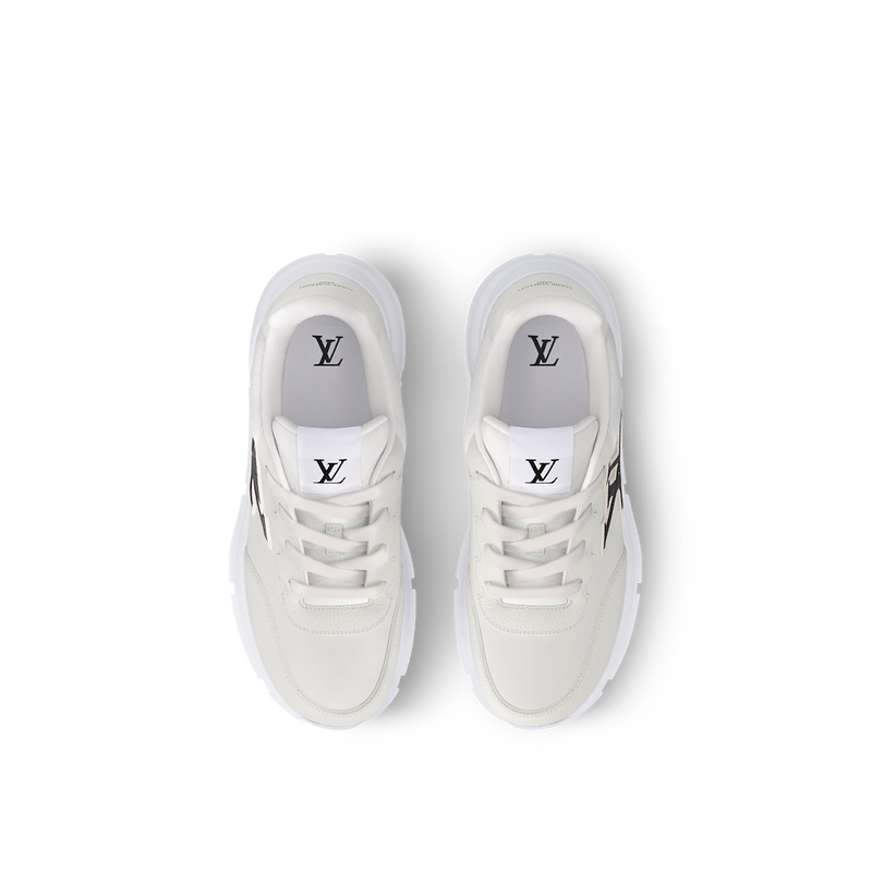 Sneaker LV Classic Blanc Cassé Noir Blanc
