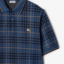 Burberry - Polo en coton Check Bay
