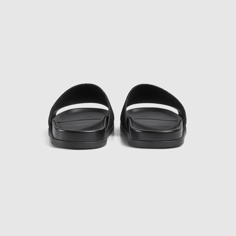 Gucci - Mules en Daim GG Noir