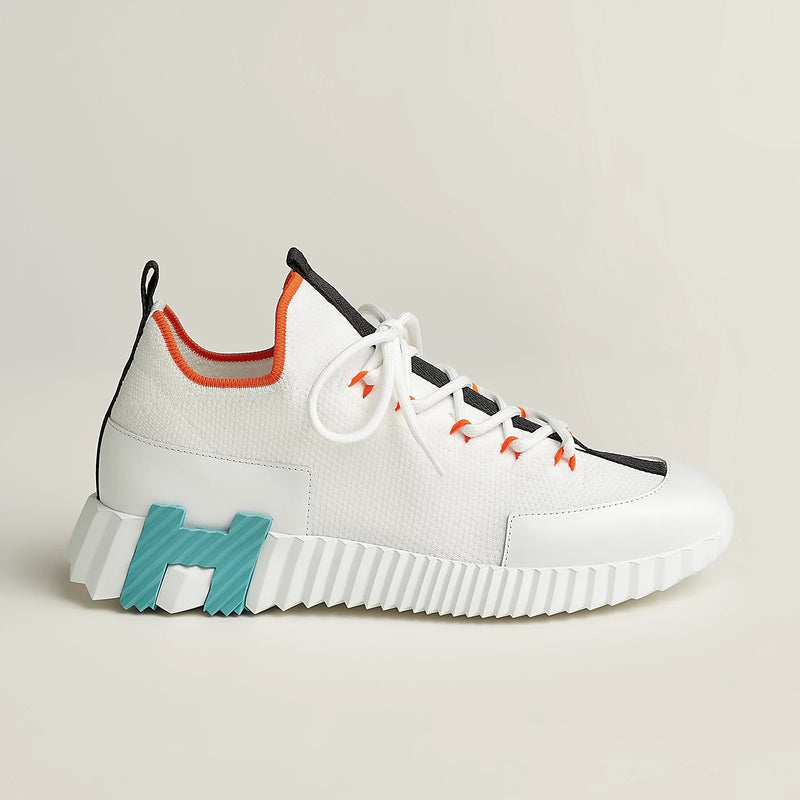 Hermès - Sneakers slip-on Lift Multicolore Blanc