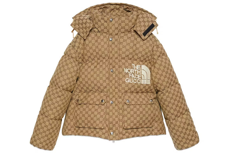 Gucci - Doudoune Gucci x The North Face Beige