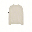 Stone Island - Pull en laine tissé beige