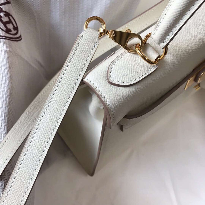 Hermes - Birkin 19 cm Blanc