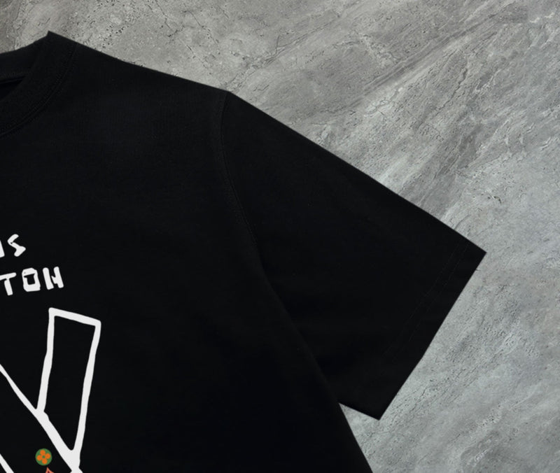 Louis Vuitton - T-shirt manches courtes Signature 1854 Noir