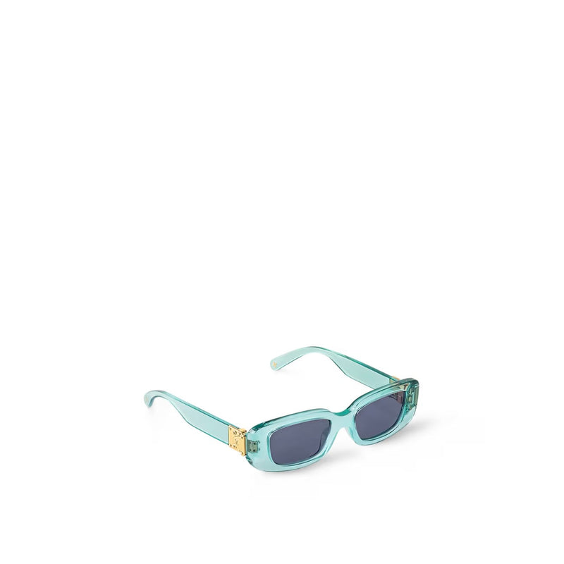 Louis Vuitton - Lunettes de soleil cat eye S-Lock Crystal Blue