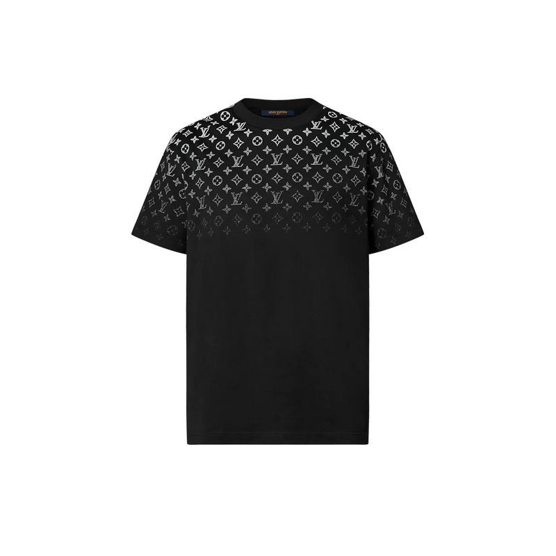 Louis Vuitton - Tee-shirt Monogram Gradient en coton Noir