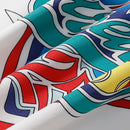 Casablanca Paris - Ensemble CHEMISE + SHORT Casaway Blanc/Bleu/Rouge