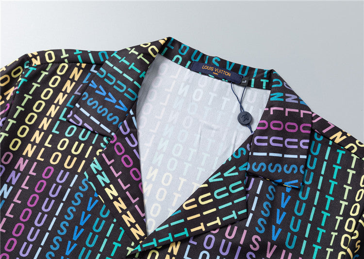 Louis Vuitton - Ensemble CHEMISE + SHORT LOUIS VUITTON Multicolore