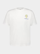 Casablanca - T-shirt Diamond Column Blanc