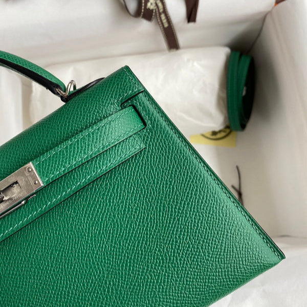 Hermes - Birkin 19 cm Vert émeraude