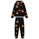 Denim Trs Black Orange Tracksuit